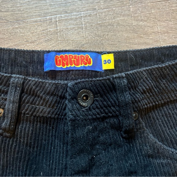 Empyre Black Corduroy Loose Fit Shorts W30 EUC - Picture 3 of 5